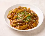 四川魚香茄子(【餃子×四川料理専門店】餃子麻辣酒場 新橋駅前店)