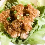 比内地鶏の油淋鶏からあげ丼(鶏匠比内や)