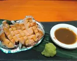 鮑の水貝刺し（寿司割烹 空海）