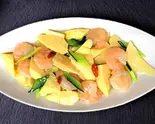 たけのこエビ炒め Shrimp & Bamboo Shoot Stir-Fry(味四川 四川ダイニング)