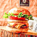 2種のチーズバーガー（淡路島バーガー京成小岩店）