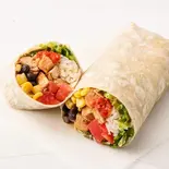 スパイシーチキンブリトー Spicy Chicken Burrito（フリホーレスブリトー＆サラダ 麻布十番）