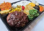 柔らかハンバーグ弁当（味波押切店）