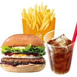 【セット】たまてりバーガー Teriyaki Burger with Egg Set（ゼッテリア ZETTERIA 福岡新天町店）