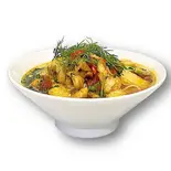 揚げ魚のブンカー Bún cá（ベトナム料理SENHONG大久保店）