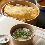 『テイクアウト限定』だし玉丼＆肉吸いセット（玉子飯＆肉吸い 笑味屋 emiya）