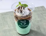 アイスチョコミントラテ（むさしの森珈琲 千葉駅前店）