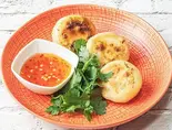 スイートチリパクチー肉汁餃子(7個入り)（【櫻井・有吉 THE夜会で話題】 まごころ餃子 弘明寺店）