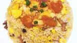豚キムチ炒飯(ピリ辛)(蒸蒸屋)