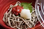 梅おろしぶっかけそば(そば居酒屋るちん)