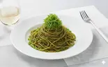 海苔佃煮とバターのパスタ1980円↓（大盛無料の洋食屋さん。五つ星パスタ）