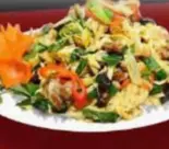 カエル竹の子炒め Ech xao mang（Minh Nhat Quan草加店）