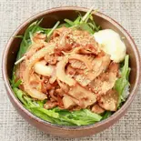料理長特製生姜焼き丼 Head Chef's Specialty Ginger Pork Rice Bowl（個室居酒屋串桜）