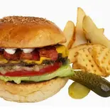 bacon cheese burger(ベーコンチーズ)(LINCOLN)