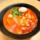 味玉こく辛ラーメン（ラーメン まぜそば つけ麺 あいはらや）