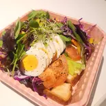 たまごのイタリアン風オープンサンド（ここからカフェ）