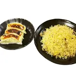青山大餃子(3個)職人チャーハンセット（青山餃子房 船橋店）