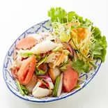 シーフードサラダ Seafood Salad（アジアン屋台 チャオ パリバール 幡ヶ谷店）
