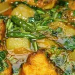 ベンガルフィッシュカレー/Bengali Fish Curry（南インドエスニックレストランエローラパレス洗足池）