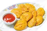 ペイガンパコダ(10P)  Baigan Pakoda（クリシュナダイニング）