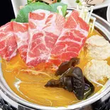 金湯酸辣豚肉＆野菜ヘルシー鍋【単品】（薬膳しゃぶしゃぶ 小尾羊 銀座店）