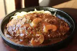 荒挽きハンバーグ弁当（大須せろり）