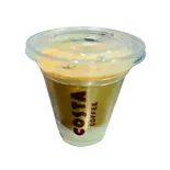 コスタコーヒー アイスフラットホワイト（ビフテックバーガー）