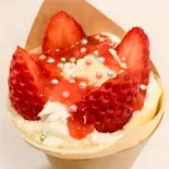 いちごレアチーズケーキ(クレープハウス アニス)