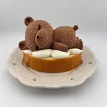くまのチョコレートムースケーキ(LUNACAFE ORGANIC)