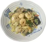 五目あんかけ焼きそば（中華料理 揚州飯店）