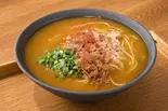 出汁カレー肉蕎麦(温)（あぼす）