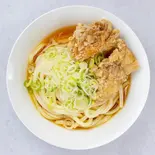 大盛り特製ザンギうどん(麺や 日木うどん 大通店)