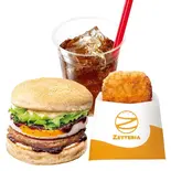 【モーニングセット】月見モーニングマフィン Tsukimi Sausage Muffin with Egg Set(ゼッテリア ZETTERIA アリコベール上尾店)