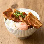 明太子マヨ豚角煮丼 Mentaiko-Mayo Kakuni Rice Bowl(トロじゅわ煮込食堂 豚角丸 南堀江)
