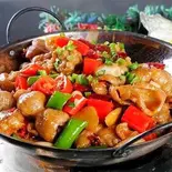香鍋大腸(シャングオ豚モツ)（楊福記 中華厨房）