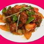 マトンチリ( mutton chili)（インドネパールレストランCHANDRAMA）