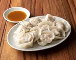 手包み水餃子(10個) Handmade Steamed Gyoza Dumplings (10 Pieces)（餃子食堂マルケン 西宮北口店）