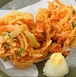 小柱と海老と旬野菜たっぷりかき揚げ（たまや監修 デリバリー限定揚げ物専門店）