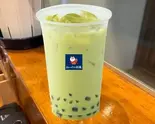 タピオカ抹茶ミルクティー(500ml)（カレーパンの松風）