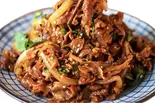 ラム肉のクミン炒め(孜然羊肉)（宏福楼）