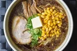 正油バターコーンらーめん（らーめん北の大地新宿店）
