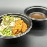 とうもろこし天肉つけ讃岐うどん（肉つけうどんと丼ぶりの店 八雲）