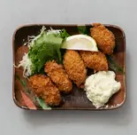 かきフライ5個（魚市場直接仕入れの店やましょう）
