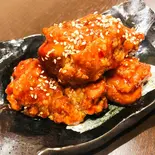 道産鶏のヤンニョムチキン（なごみDiningとんぼ）