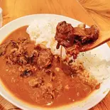 出汁煮込み豚しゃぶカレー（溶岩ダイニングbrave）