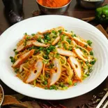 チキンチャウミン(ネパール焼きそばChicken chowmin（バッティ）