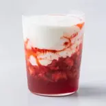 【おすすめ】贅沢いちご飲むヨーグルト（ミルキーグリーク麻布十番店|グリークヨーグルト＆アサイー）