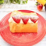 人気No.2いちごシフォンケーキ Strawberry Chiffon Cake（ケーキとイタリア料理 ミーオ Cake and Italian mio）
