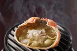 かにの味噌甲羅焼き(四季旬彩 料理人が魅せる神田和食店 桃源郷)