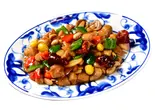 国産鶏のトウガラシ炒め（陳麻婆豆腐 新宿野村ビル店）